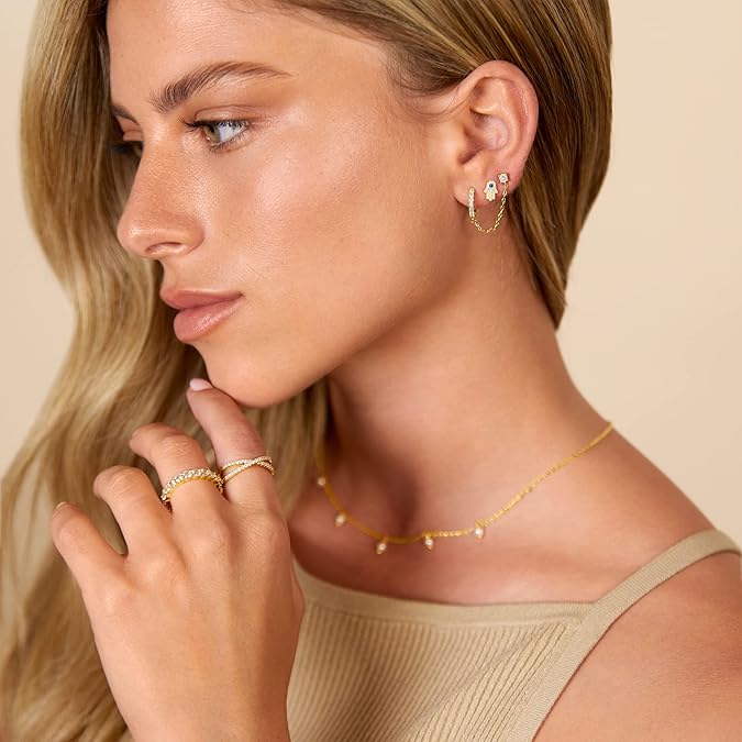Adella Chain Earrings | Oro