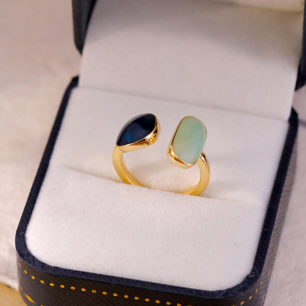 Anillo Kaelis Duo Envolvente | Oro
