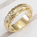 Anillo de Flor de Oro Antiguo | Oro